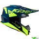 Kenny Track Motocross Helmet - Zoom / Petrol