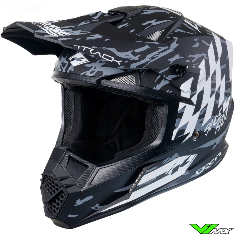 Kenny Track Youth Motocross Helmet - Dirt / Matte