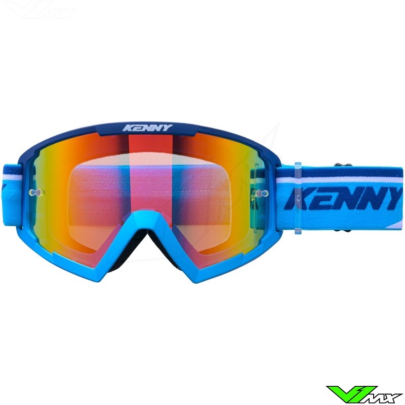 Kenny Track+ Motocross Goggle - Navy / Blue