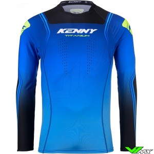 Kenny Titanium 2025 Motocross Jersey - Blue