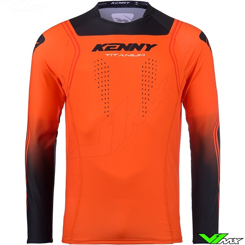 Kenny Titanium 2025 Cross shirt - Oranje