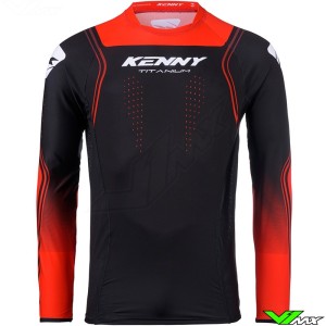 Kenny Titanium 2025 Cross shirt - Rood