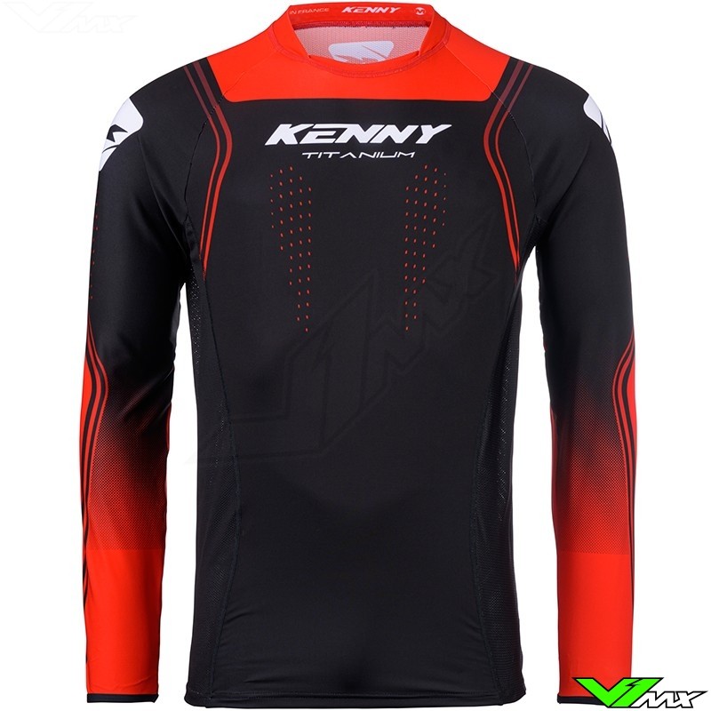 Kenny Titanium 2025 Motocross Jersey - Red