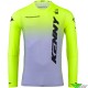 Kenny Performance 2025 Motocross Jersey - Gradient / Grey / Fluo Yellow