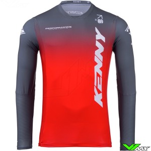 Kenny Performance 2025 Cross shirt - Gradient / Rood