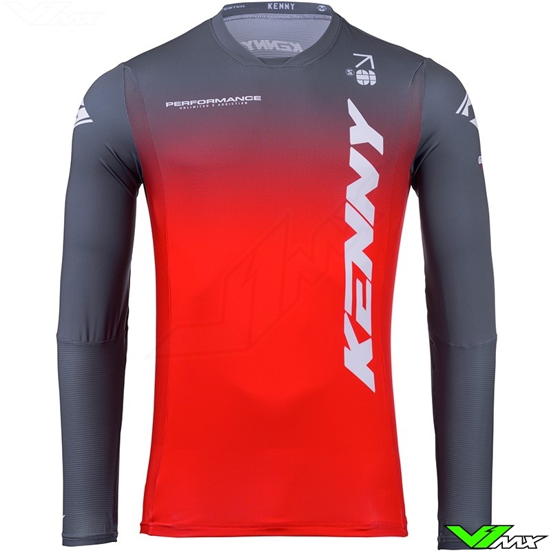 Kenny Performance 2025 Cross shirt - Gradient / Rood