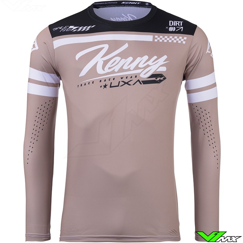 Kenny Track Dirt 2025 Cross shirt - Zand