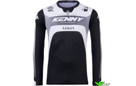 Kenny Track Focus 2025 Cross shirt - Zwart / Wit