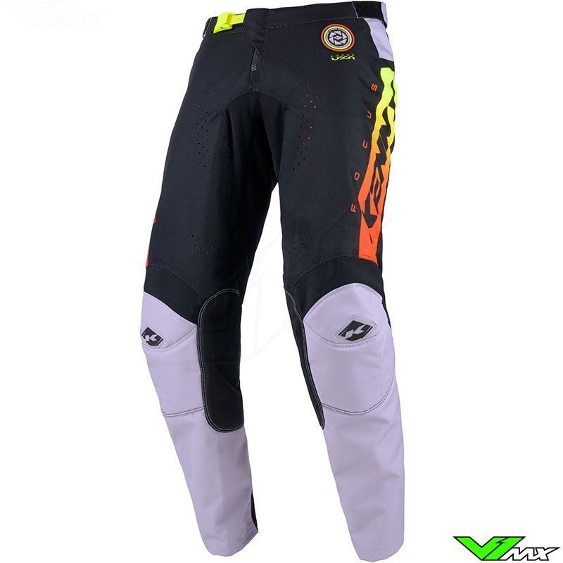 Kenny Track Focus 2025 Motocross Pants - Grey / Orange