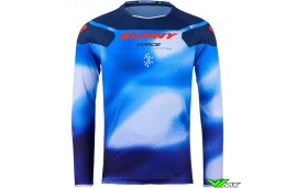 Kenny Track Force 2025 Cross shirt - Fog / Blauw