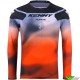 Kenny Track Force 2025 Motocross Jersey - Fog / Orange