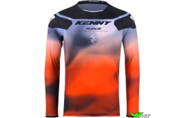 Kenny Track Force 2025 Cross shirt - Fog / Oranje