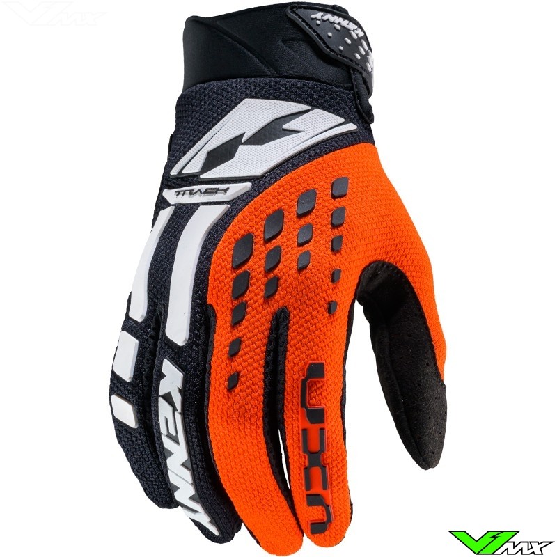 Kenny Track 2025 Motocross Gloves - Orange