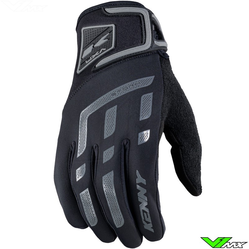 Kenny Storm 2025 Youth Motocross Gloves - Black