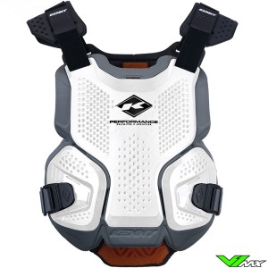 Kenny Performance Holeshot Body Armour - White