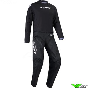 Kenny Titanium 2025 Motocross Gear Combo - Black