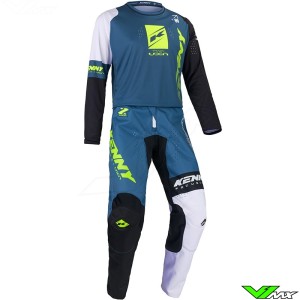 Kenny Track Zoom 2025 Motocross Gear Combo - Petrol