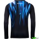 Kenny Track Raw 2025 Motocross Gear Combo - Smoke / Blue