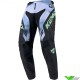 Kenny Track Force 2025 Motocross Gear Combo - Fog / Neon Green