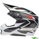 Bell Moto-10 Fasthouse Renen Raycon Motocross Helmet - Black / White / Matte