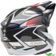 Bell Moto-10 Fasthouse Renen Raycon Motocross Helmet - Black / White / Matte