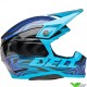 Bell Moto-10 Cortex Crosshelm - Blauw