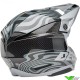 Bell Moto-10 Cortex Motocross Helmet - Silver / Grey