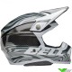 Bell Moto-10 Cortex Crosshelm - Zilver / Grijs