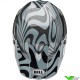 Bell Moto-10 Cortex Motocross Helmet - Silver / Grey