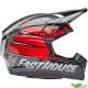 Bell Moto-10 Fasthouse DITD 25 Crosshelm - Grijs / Rood