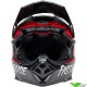 Bell Moto-10 Fasthouse DITD 25 Motocross Helmet - Grey / Red