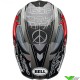 Bell Moto-10 Fasthouse DITD 25 Crosshelm - Grijs / Rood