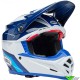 Bell Moto-9s Flex Merchant Crosshelm - Blauw / Wit