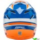 Bell Moto-9s Flex Merchant Motocross Helmet - Blue / Orange