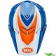 Bell Moto-9s Flex Merchant Crosshelm - Blauw / Oranje