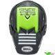 Bell Moto-9s Flex Fasthouse Smoke Bomb Crosshelm - Zwart / Fluo Geel / Mat