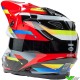 Bell Moto-9s Flex Renen Nova Crosshelm - Zwart / Rood