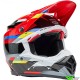 Bell Moto-9s Flex Renen Nova Crosshelm - Zwart / Rood