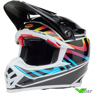 Bell Moto-9s Flex Drift Motocross Helmet - Black / Multicolor