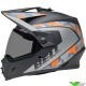 Bell MX-9 Mesa Adventure Helm - Mat Zwart / Oranje / Camo