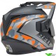 Bell MX-9 Mesa Adventure Helm - Mat Zwart / Oranje / Camo