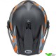 Bell MX-9 Mesa Adventure Helm - Mat Zwart / Oranje / Camo