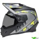 Bell MX-9 Mesa Adventure Helm - Mat Zwart / Fluo Geel / Camo