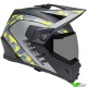 Bell MX-9 Mesa Adventure Helm - Mat Zwart / Fluo Geel / Camo