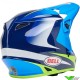 Bell MX-9 Jackal Crosshelm - Blauw / Fluo Geel