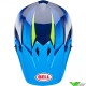 Bell MX-9 Jackal Crosshelm - Blauw / Fluo Geel