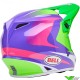 Bell MX-9 Jackal Crosshelm - Fluo Groen / Paars