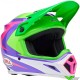 Bell MX-9 Jackal Crosshelm - Fluo Groen / Paars