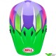 Bell MX-9 Jackal Crosshelm - Fluo Groen / Paars