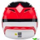 Bell MX-9 Rift Motocross Helmet - White / Red